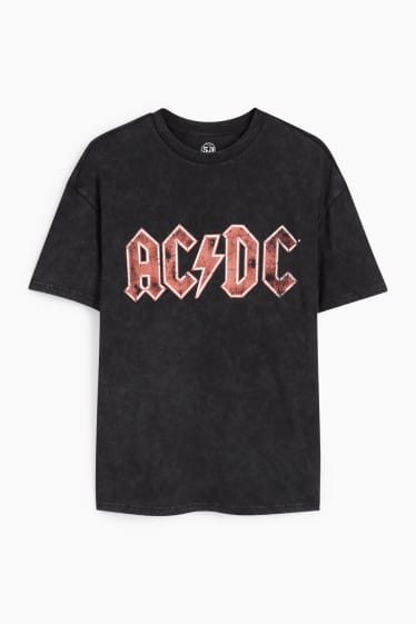 Hommes - T-shirt - AC/DC - noir