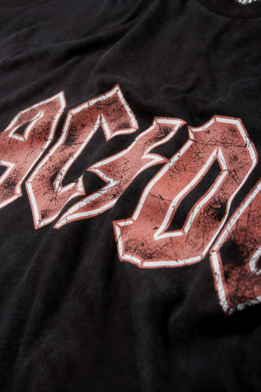 Hommes - T-shirt - AC/DC - noir