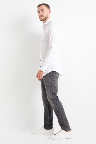 Herren - Slim Jeans - jeansgrau