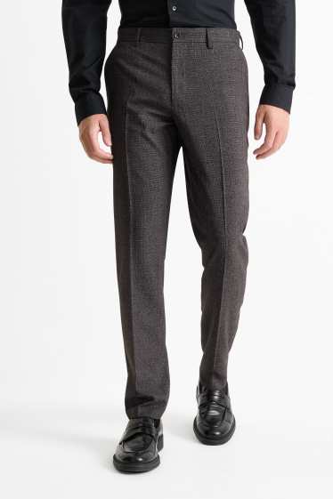 Herren - Baukasten-Hose - Slim Fit - Flex - 4 Way Stretch - LYCRA® - dunkelgrau
