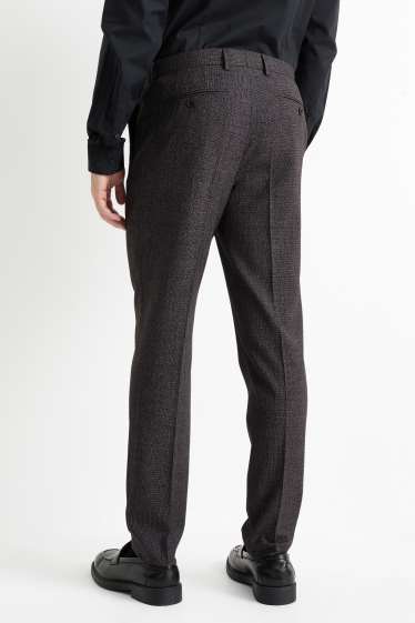 Herren - Baukasten-Hose - Slim Fit - Flex - 4 Way Stretch - LYCRA® - dunkelgrau