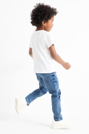 Nen - Dinosaure - slim jeans - texà blau