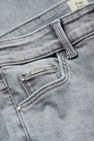 Femmes - Skinny jean - mid waist - jean galbant - LYCRA® - jean gris clair