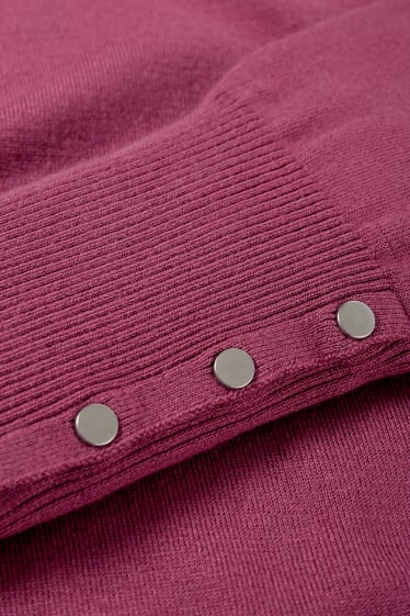 Femmes - Pull en fine maille - violet