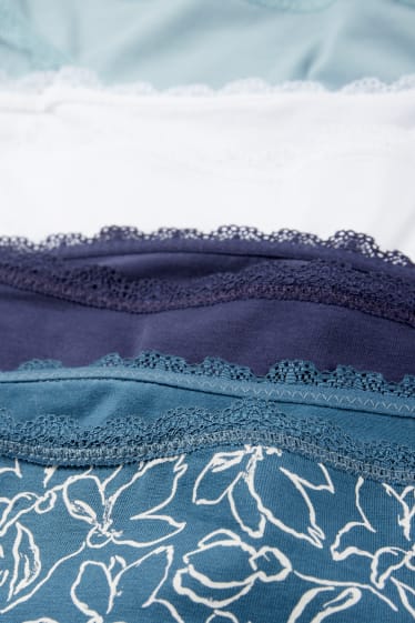 Damen - Multipack 4er - Slip - dunkelgrün