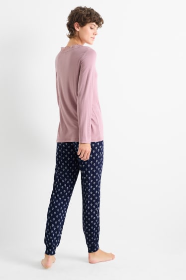 Mujer - Pijama - rosa oscuro