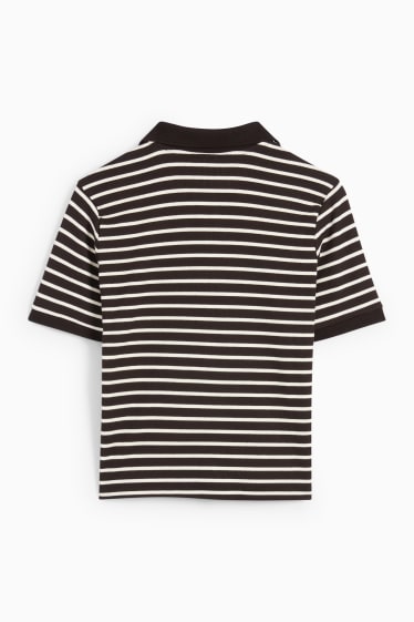 Dames - Poloshirt - zwart