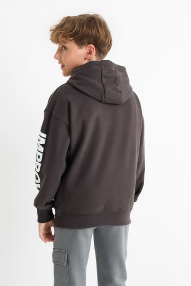 Niños - Baloncesto - sudadera con capucha - negro