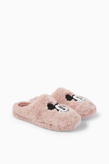 Femmes - Chaussons - Mickey Mouse - rose