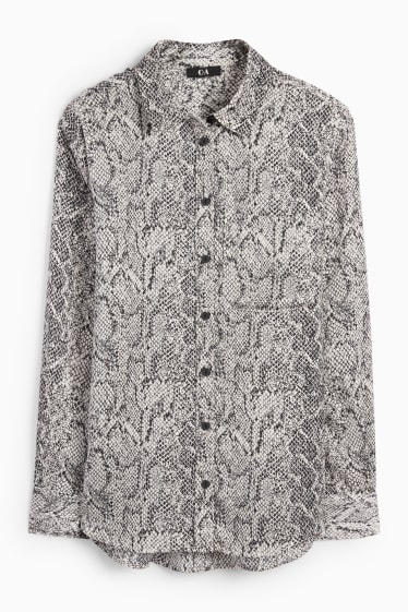 Donna - Blusa - fantasia - grigio