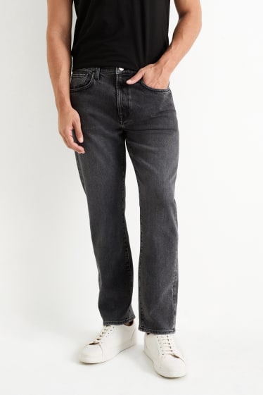 Home - Regular jeans - LYCRA® - texà gris fosc