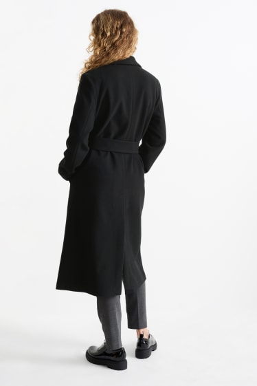 Damen - Mantel - schwarz