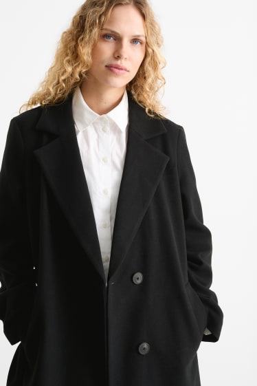 Damen - Mantel - schwarz
