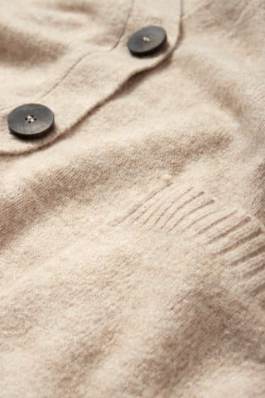 Femmes - Gilet en maille - beige