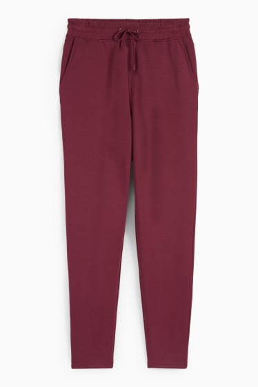 Dames - Sportbroek - donkerrood
