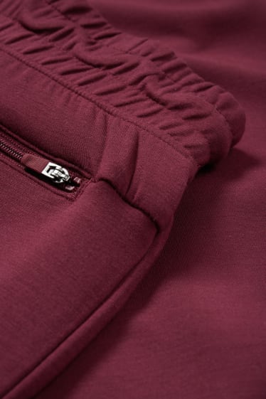 Dames - Sportbroek - donkerrood
