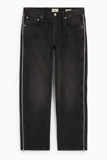 Uomo - Relaxed jeans - nero