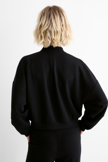 Women - Zip-through sweatshirt - black