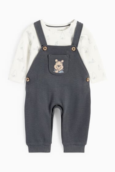 Bébés garçons - Winnie l’ourson - tenue pour bébé - 2 pièces - gris foncé