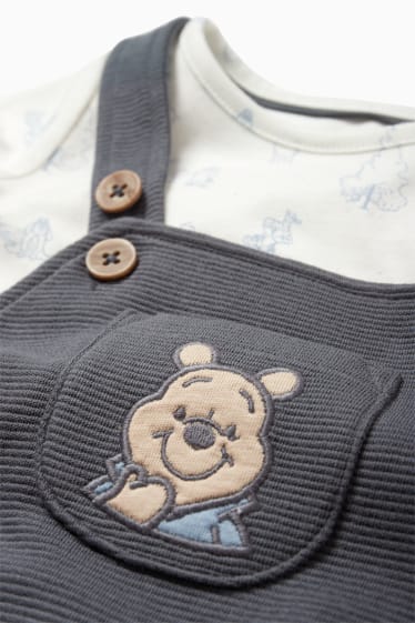 Bébés garçons - Winnie l’ourson - tenue pour bébé - 2 pièces - gris foncé
