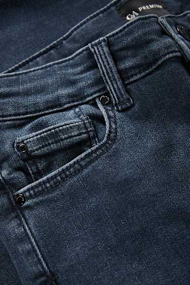 Mujer - Straight jeans - mid waist - vaqueros - azul oscuro