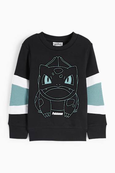 Kinder Jungen - Halloween - Pokémon - Sweatshirt - schwarz