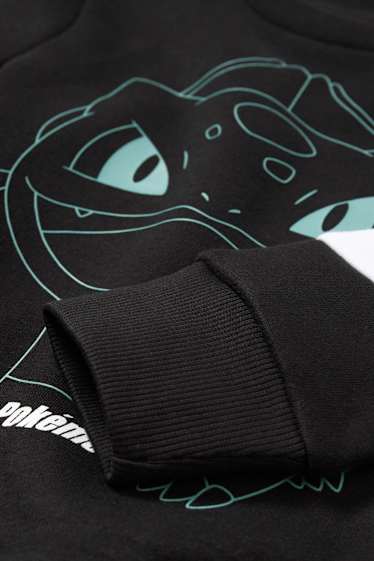 Kinder Jungen - Halloween - Pokémon - Sweatshirt - schwarz