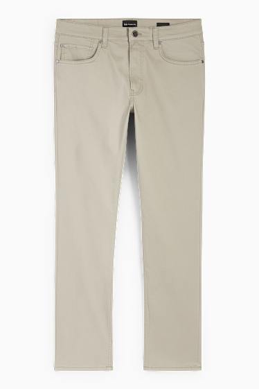 Herren - Hose - Slim Fit - grau