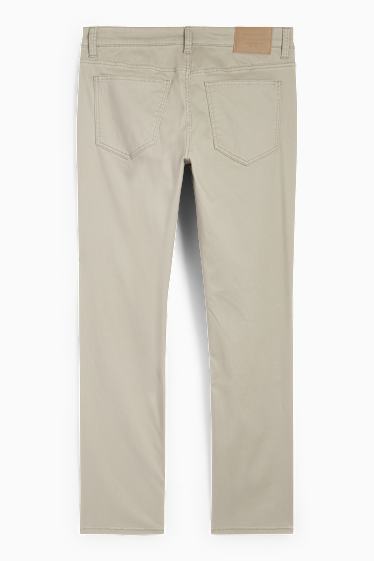 Herren - Hose - Slim Fit - grau