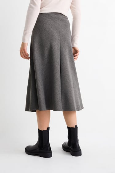 Mujer - Falda - gris oscuro