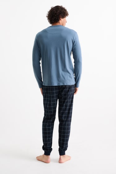Hombre - Pijama - azul oscuro