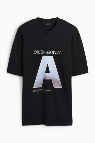 Hommes - T-shirt - noir