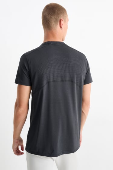Uomo - Maglia tecnica - slim fit - nero