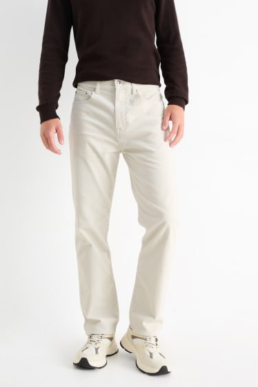 Herren - Cordhose - Regular Fit - hellbeige