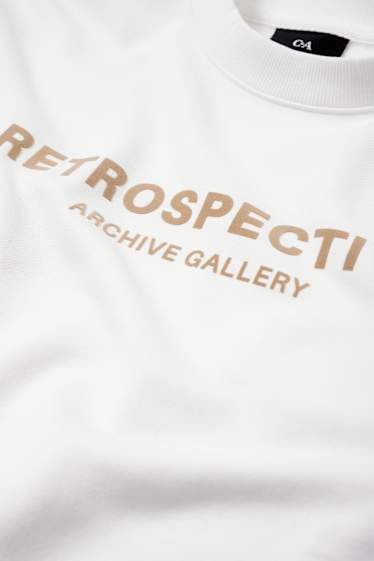 Men - Sweatshirt - cremewhite
