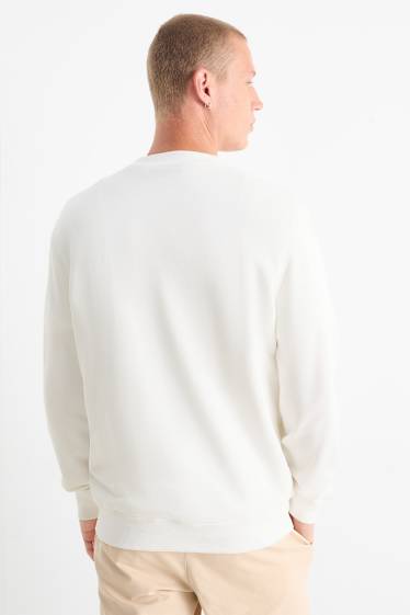 Men - Sweatshirt - cremewhite