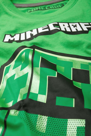 Enfants garçons - Minecraft - haut à manches longues - vert