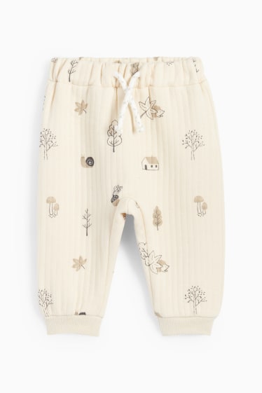 Baby Boys - Teddy bear - baby outfit - 2 piece - beige