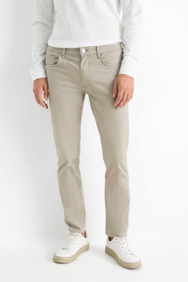Herren - Hose - Slim Fit - grau
