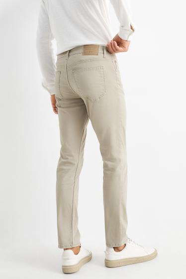 Herren - Hose - Slim Fit - grau
