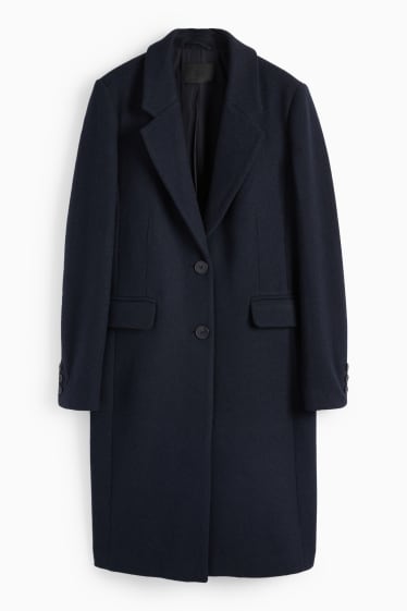 Damen - Mantel - dunkelblau