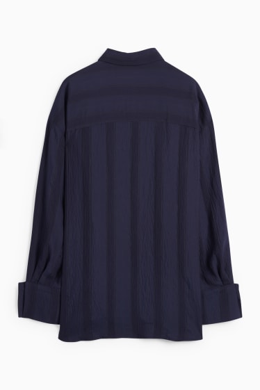 Women - Blouse - dark blue