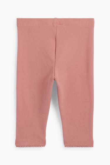 Baby Mädchen - Disney - Baby-Outfit - 3 teilig - rosa / beige