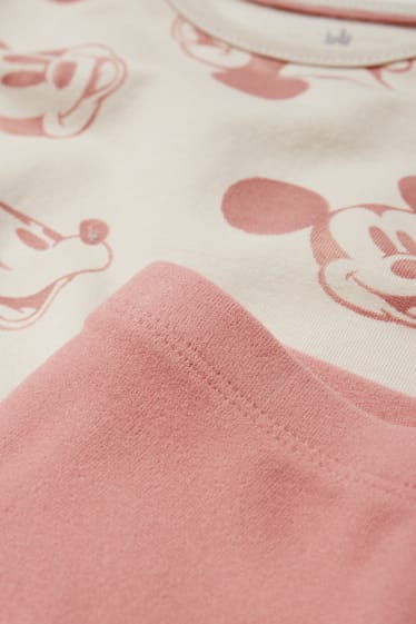 Baby Mädchen - Disney - Baby-Outfit - 3 teilig - rosa / beige