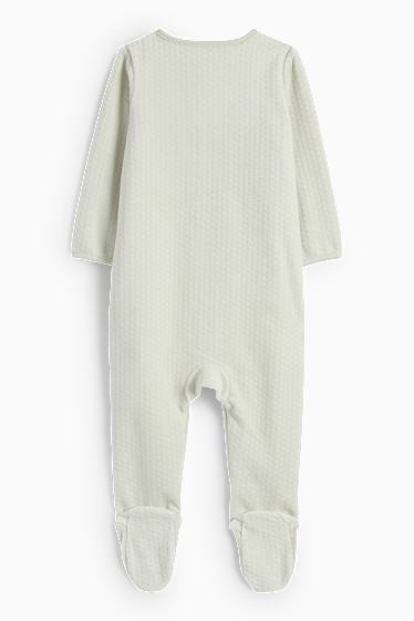 Unisexe - Winnie l’ourson - pyjama bébé - vert menthe