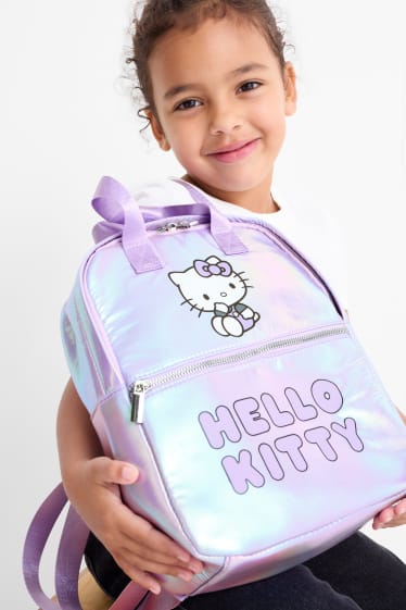 Copii - Fete - Hello Kitty - rucsac - aspect lucios - mov