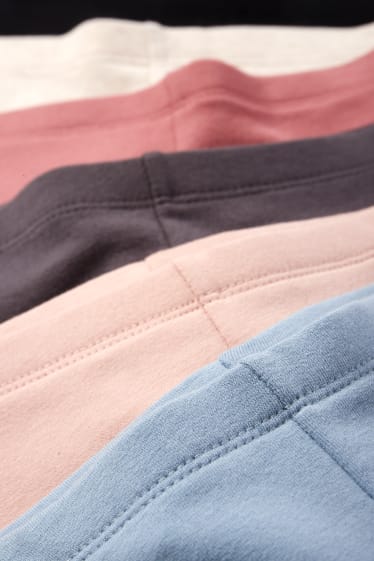 Bambine - Confezione da 6 - leggings termici - blu