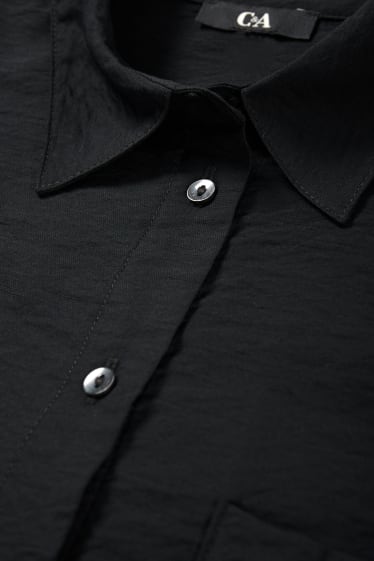 Damen - Bluse - schwarz