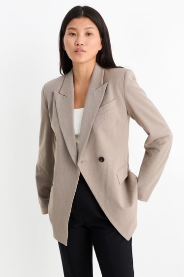 Dona - Longblazer oversized - beix