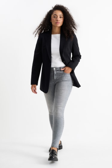 Femmes - Skinny jean - mid waist - jean galbant - LYCRA® - jean gris clair